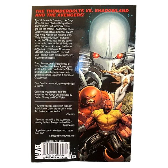 Shadowland Thunderbolts TP Marvel Comic Book - Picture 2 of 4